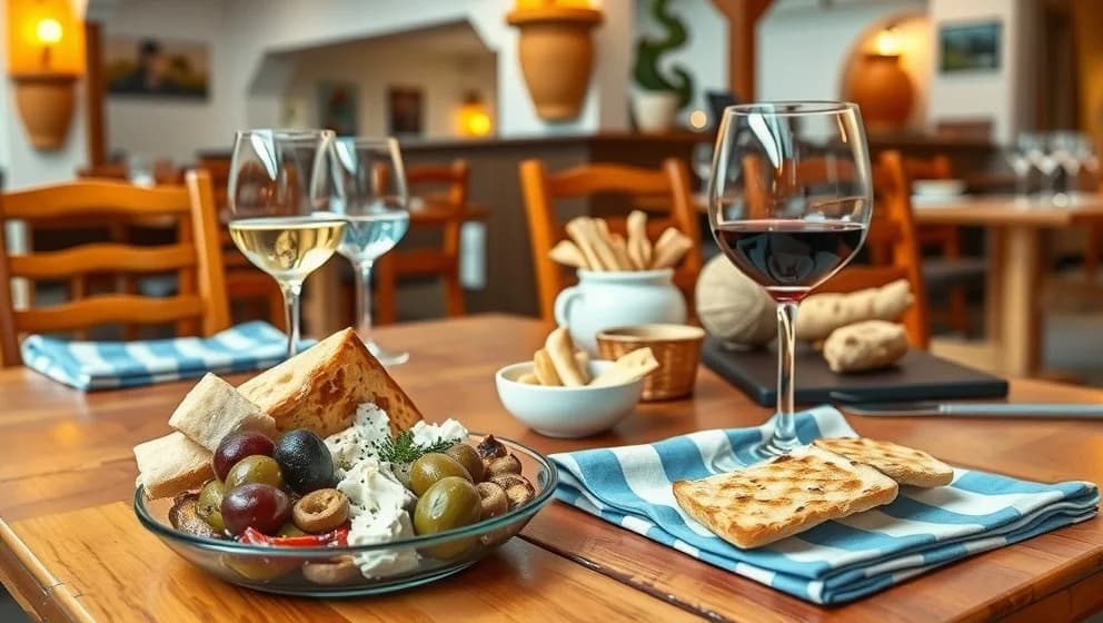 Grekiska grill och bar vad erbjuder de