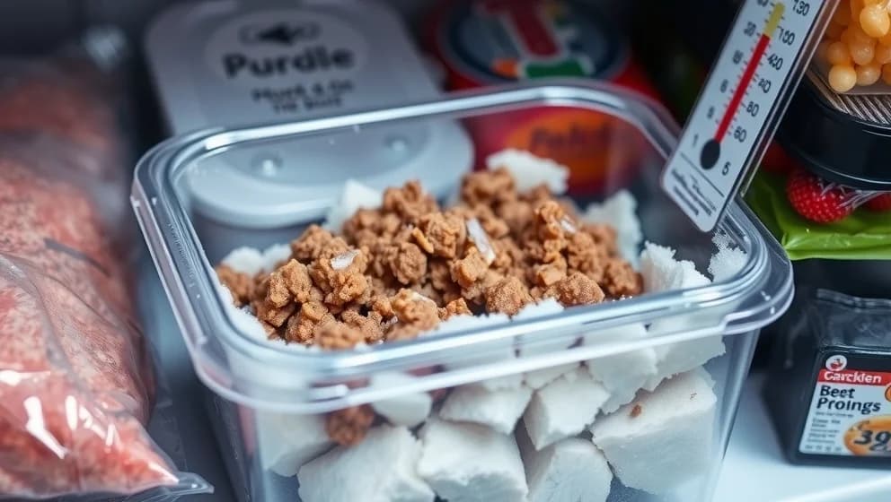 Hur länge håller tillagad köttfärs i frysen