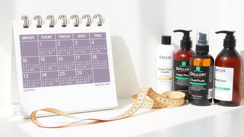 Hur snabbt växer hår på en månad